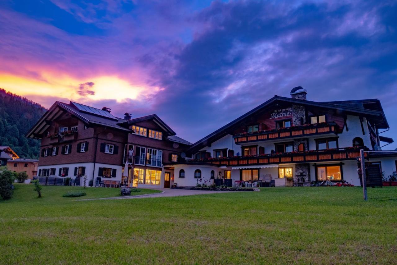 Hotel Gaestehaus Mathies Mittelberg Exteriér fotografie